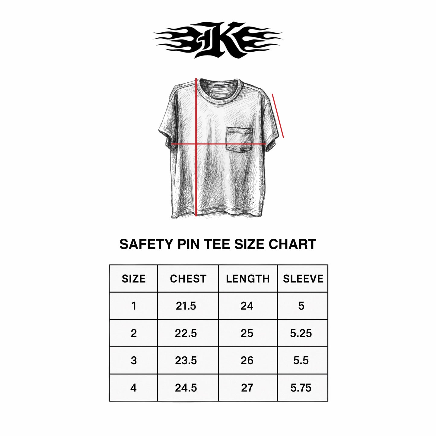 Safety Pin Tee