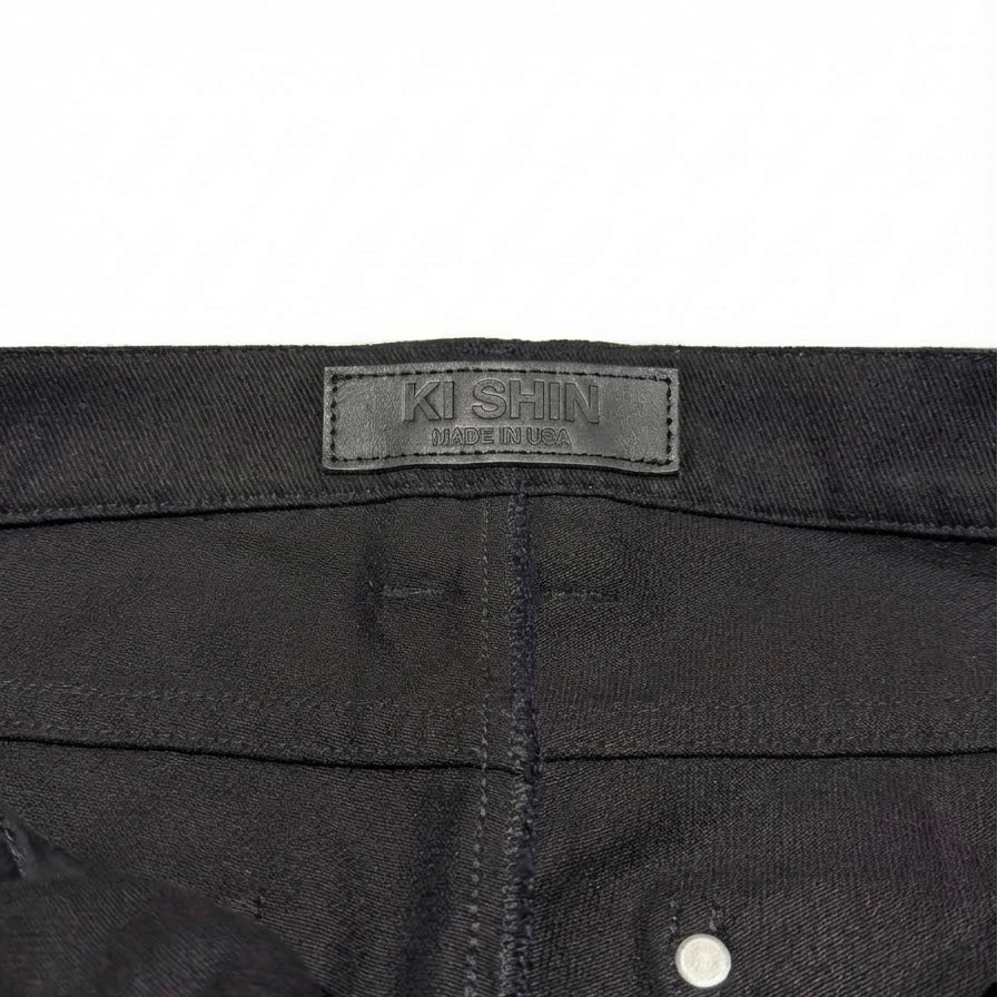 Knee Blowout Flared Denim