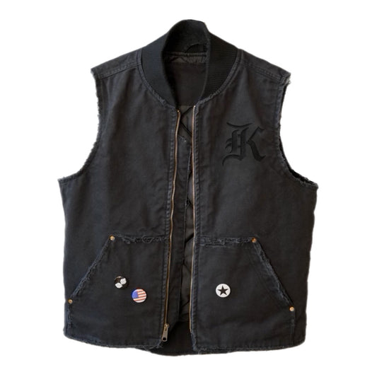 Triple Star Patch Work Vest