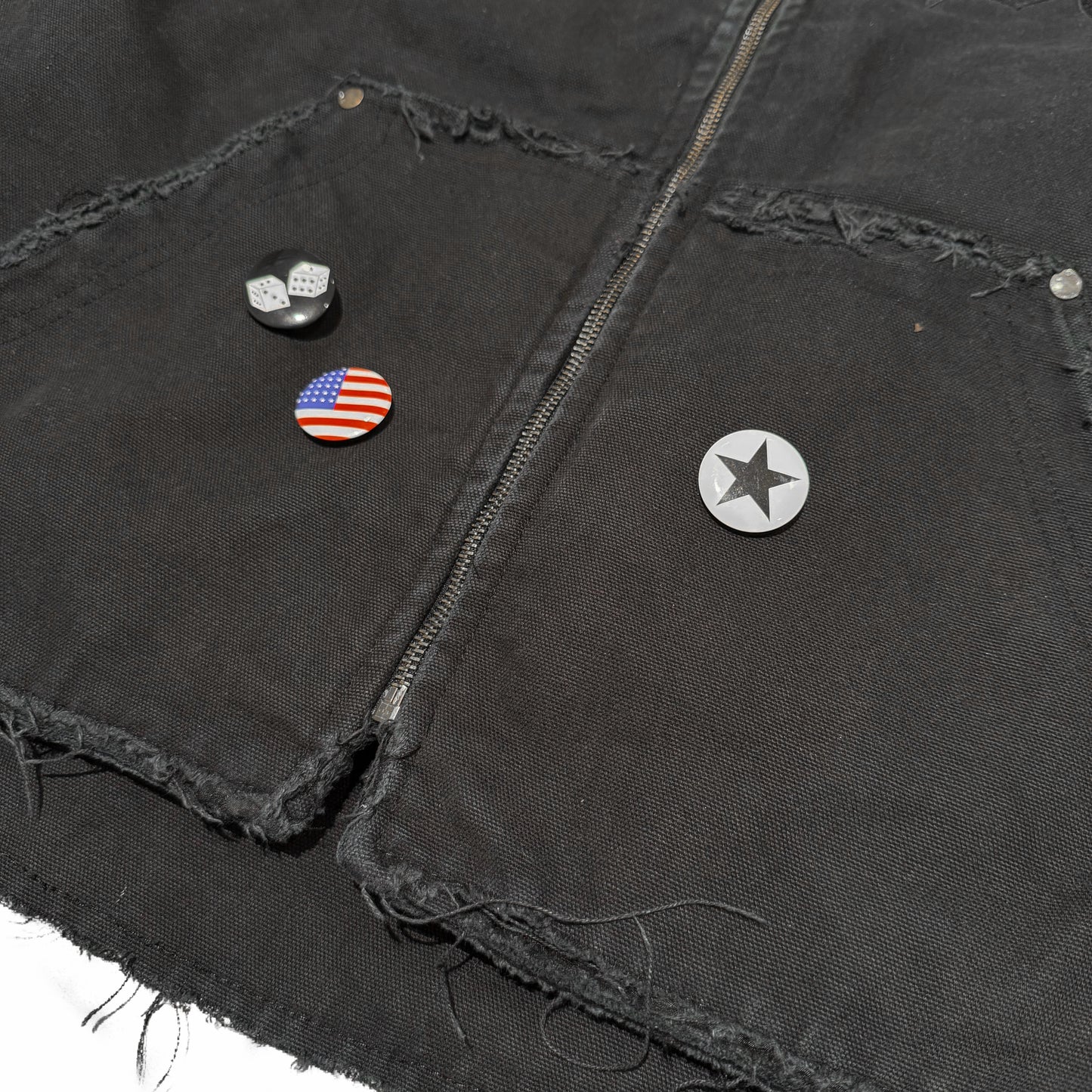 Triple Star Patch Work Vest